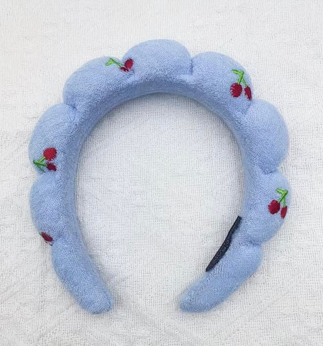 Diademas acolchadas de cerezas
