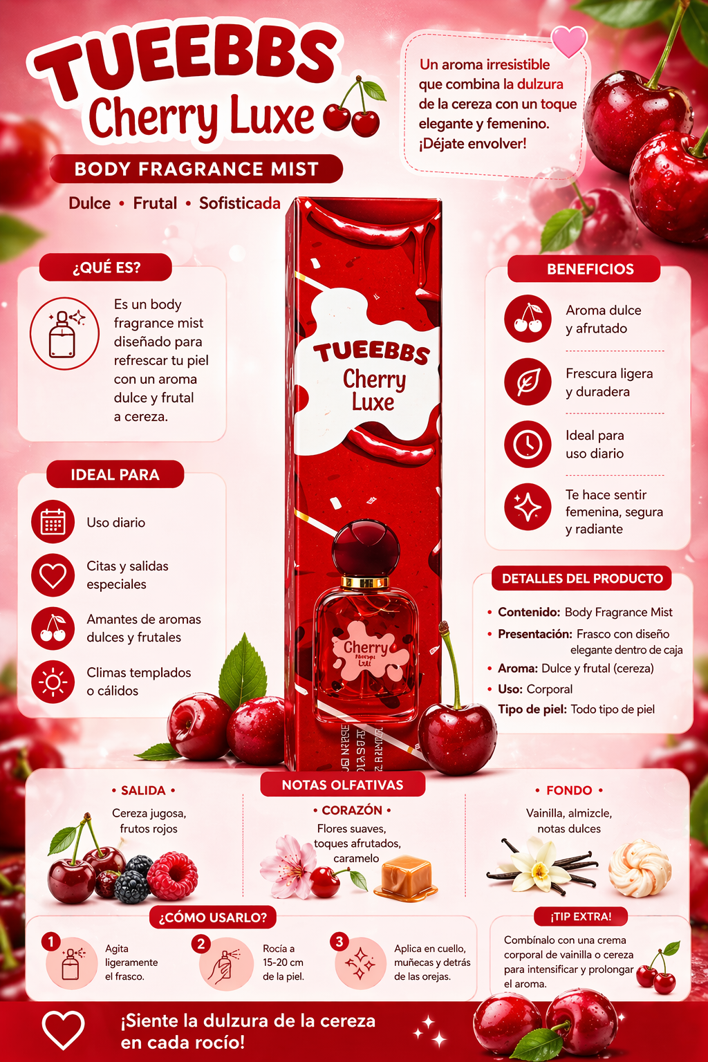 TUEEBBS Cherry Luxe
