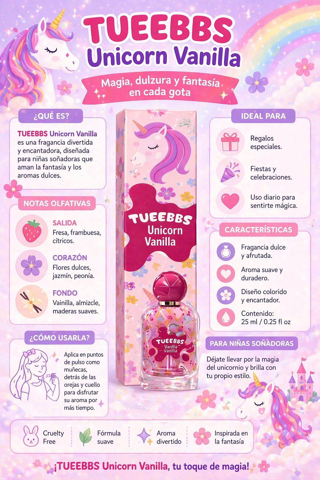 TUEEBBS Unicorn Vanilla