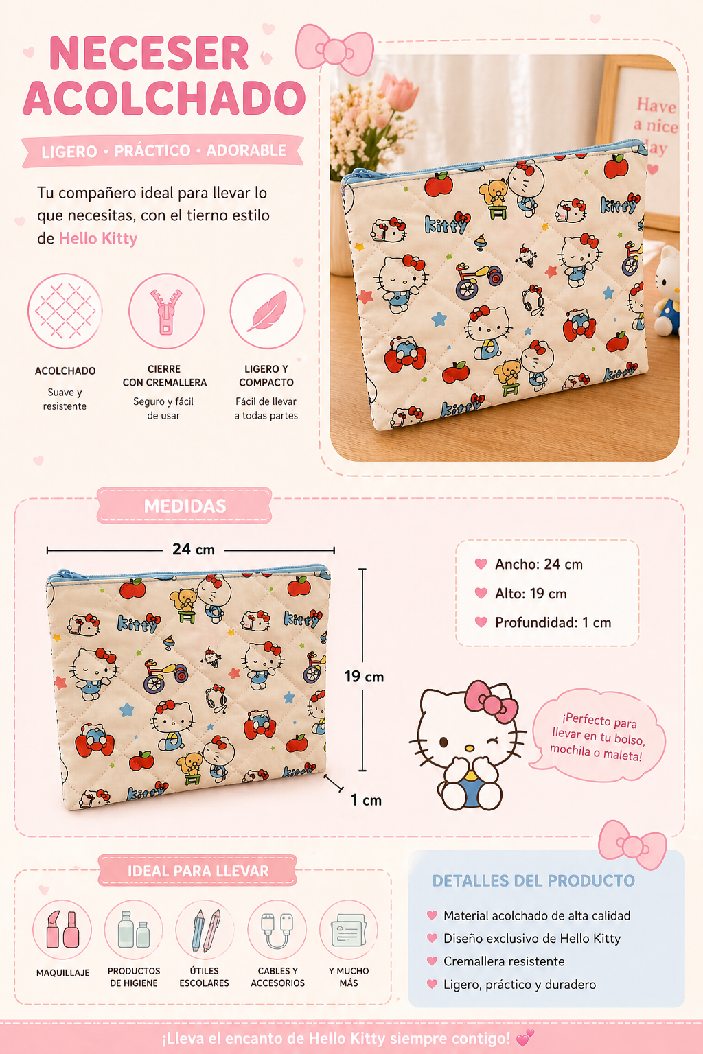 Neceser Hello Kitty